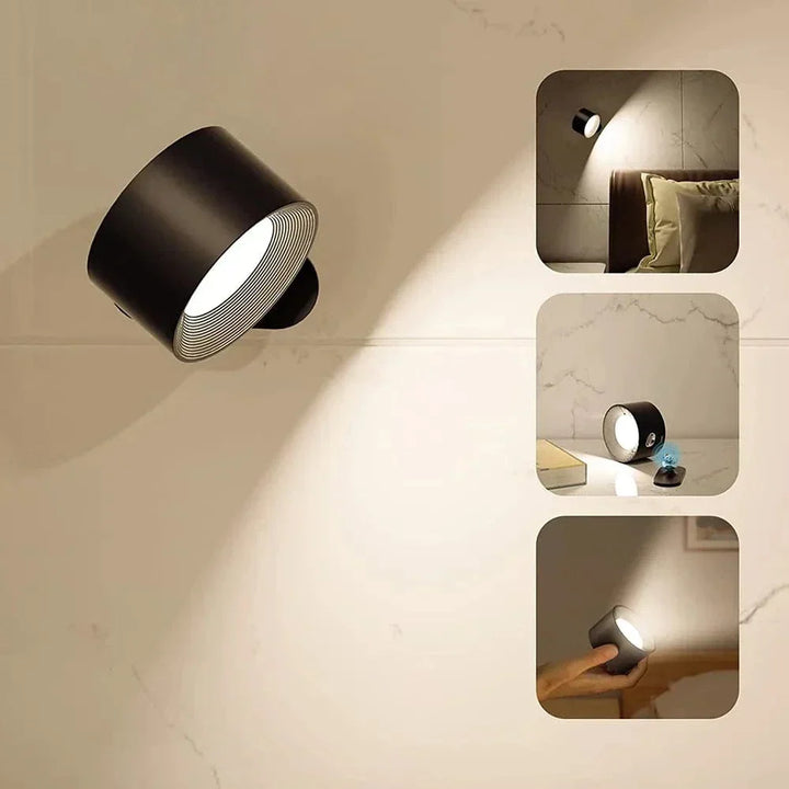 Wireless Rechargeable Adjustable Wall Light for Modern Interiors