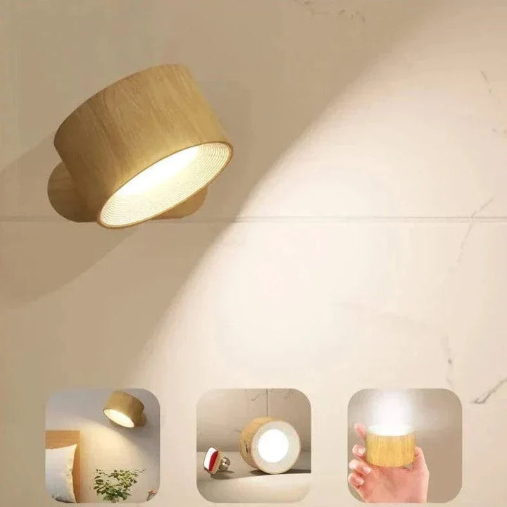 Wireless Rechargeable Adjustable Wall Light for Modern Interiors