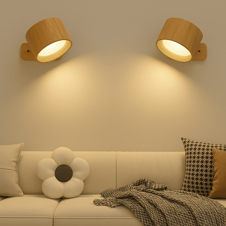 Wireless Rechargeable Adjustable Wall Light for Modern Interiors