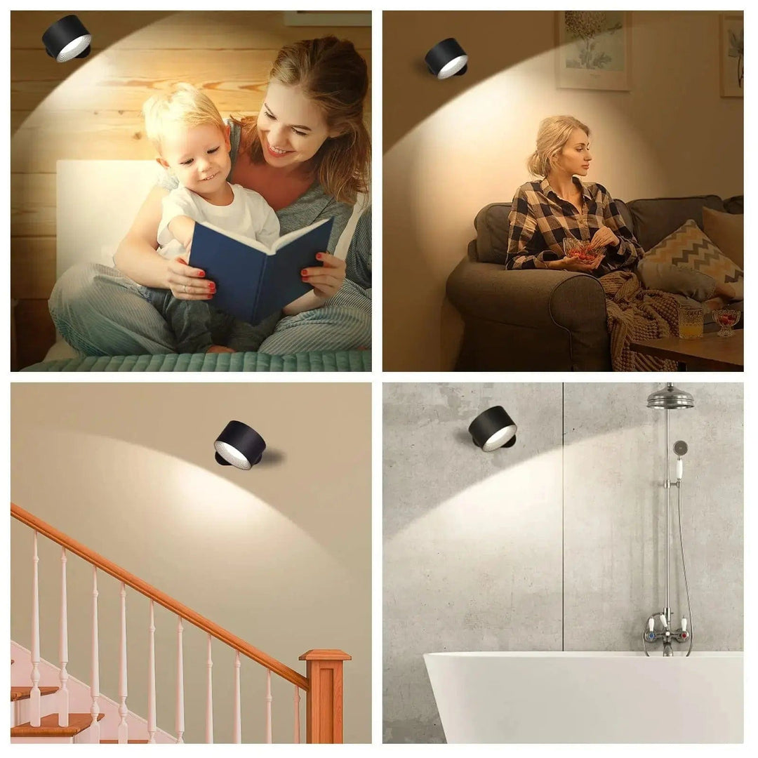 Wireless Rechargeable Adjustable Wall Light for Modern Interiors