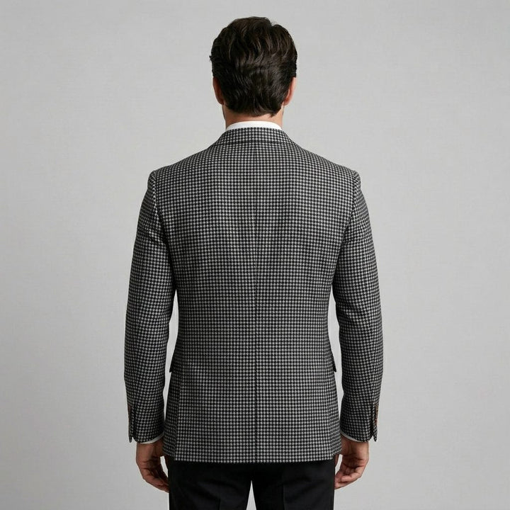 Slim Fit Double-Breasted Blazer for Men