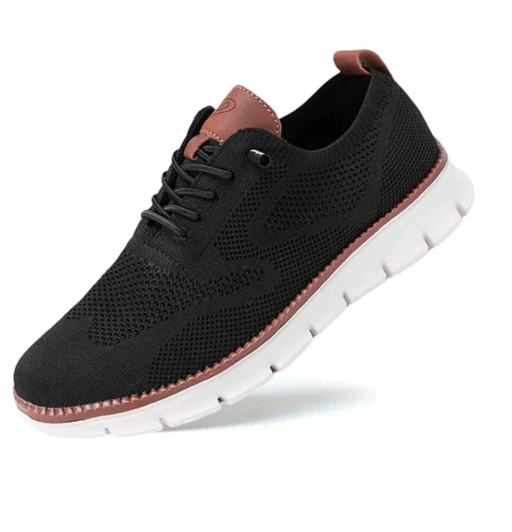 Men's Sneakers with Breathable Mesh and Flexible Sole for Comfort