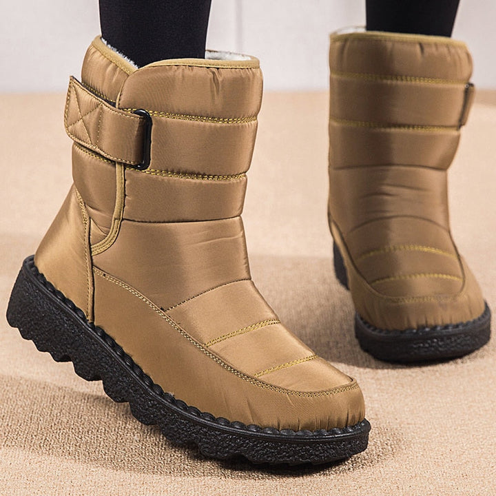 Ladies' Waterproof Snow Boots - Insulated Winter Boots