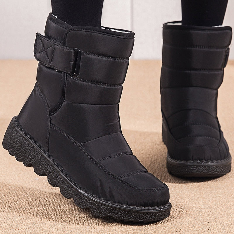Ladies' Waterproof Snow Boots - Insulated Winter Boots