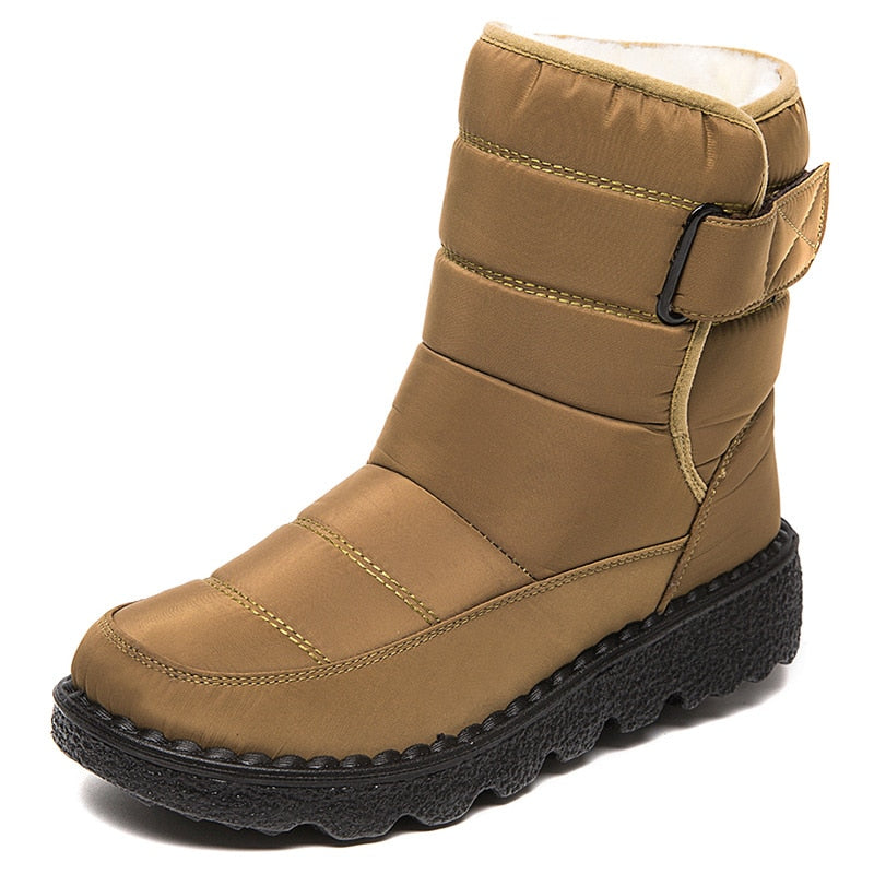 Ladies' Waterproof Snow Boots - Insulated Winter Boots
