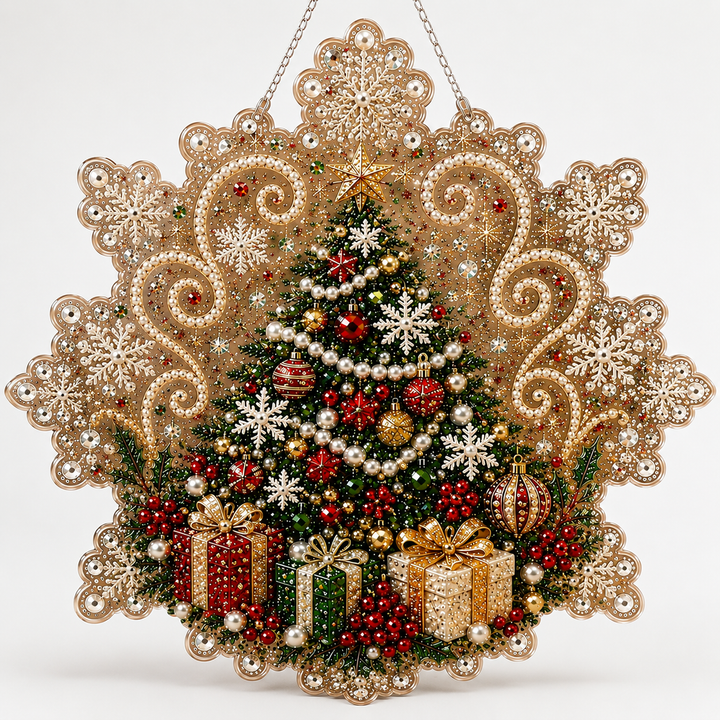 Special-Shaped Diamond Santa Ornament Kit