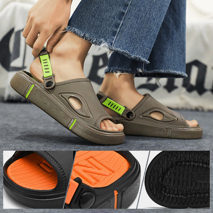 Alessandro - Trendy, Non-Slip Beach Sandals for Men