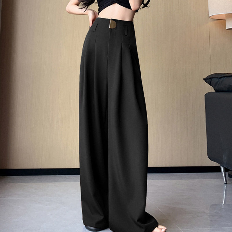 ELYSSA - HIGH WAIST WIDE TROUSERS