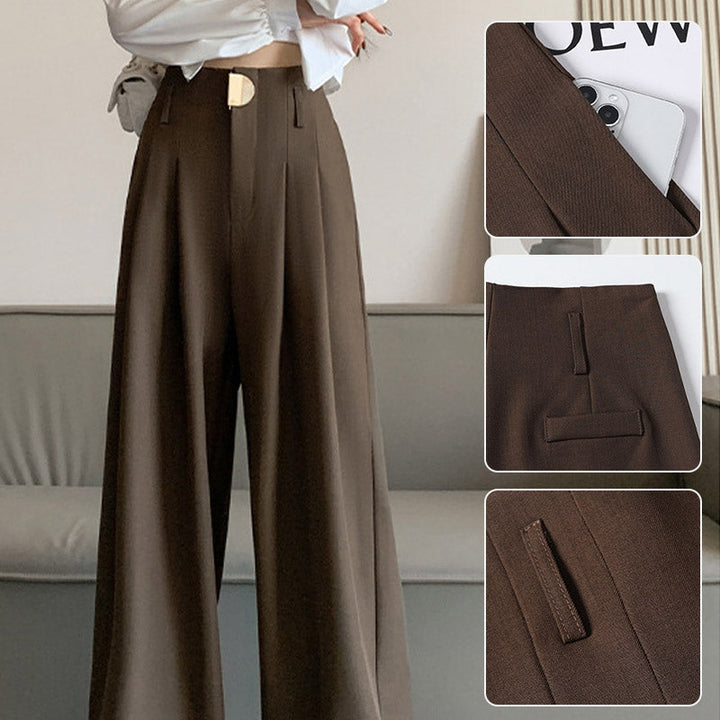 ELYSSA - HIGH WAIST WIDE TROUSERS