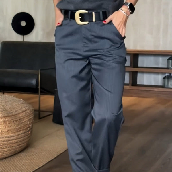 Clara Classic Tapered Trousers - Elena Harper