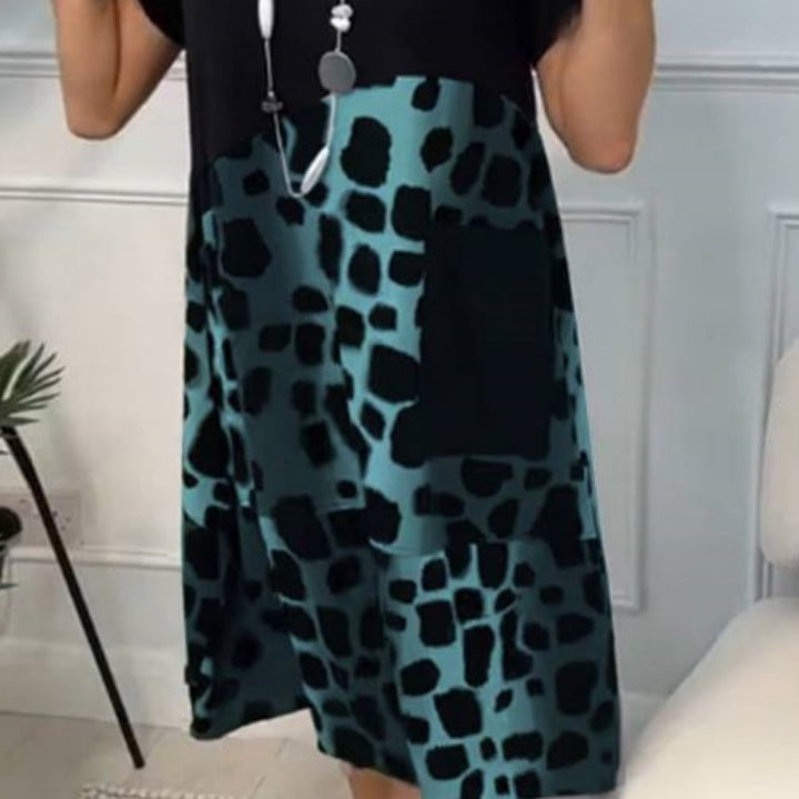 Women's Leopard Pocket Dress - Inès