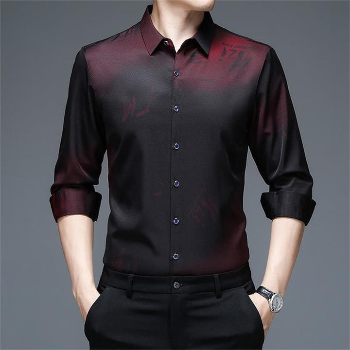 Harris Classic Button-Down Shirt for Men, view 3 - Elena Harper