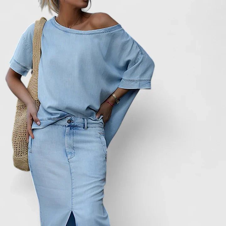 Averlynn™  |  Elegant Maxi Skirt Set