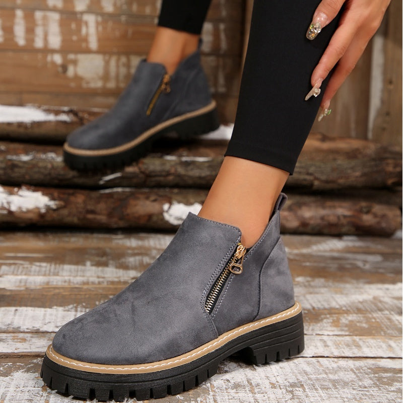 Luxury Women's Ankle Boots – Trendy, Comfortable, and Versatile Style.
