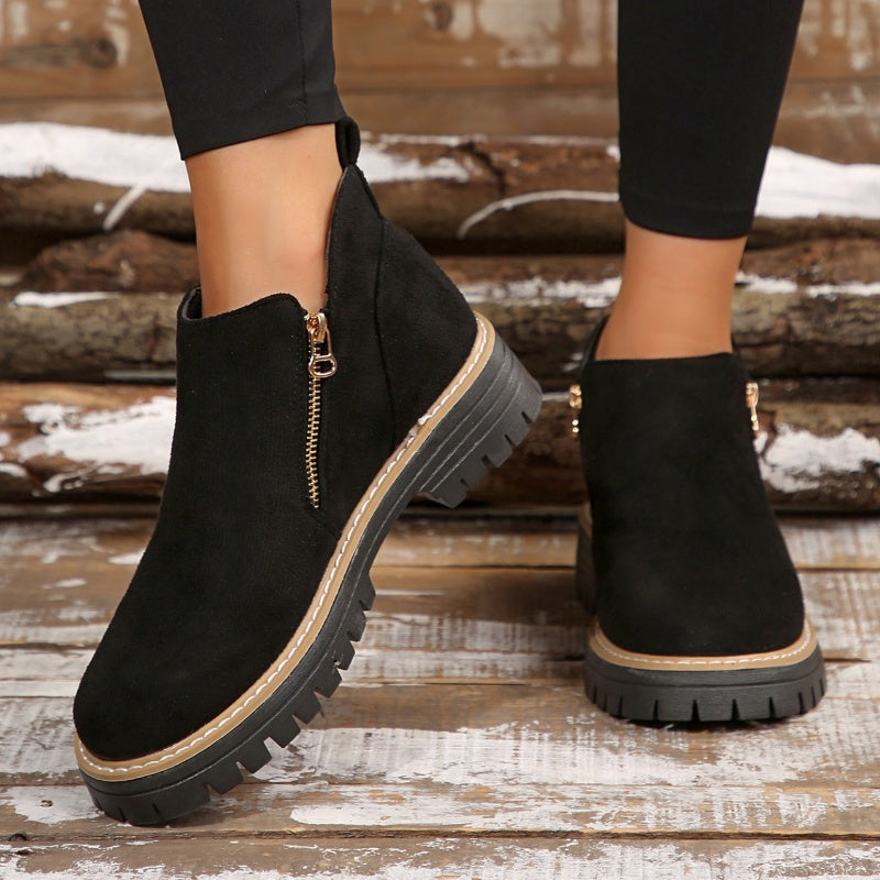 Luxury Women's Ankle Boots – Trendy, Comfortable, and Versatile Style.