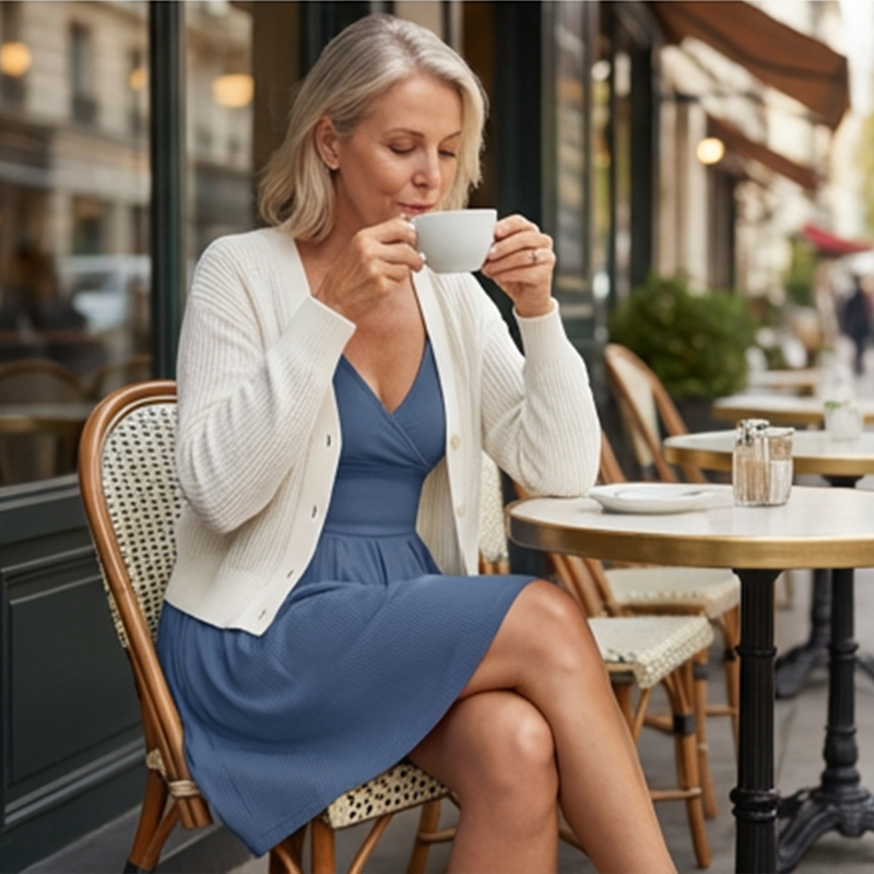 Women's Jumpsuit with Integrated Shorts and Flared Skirt
