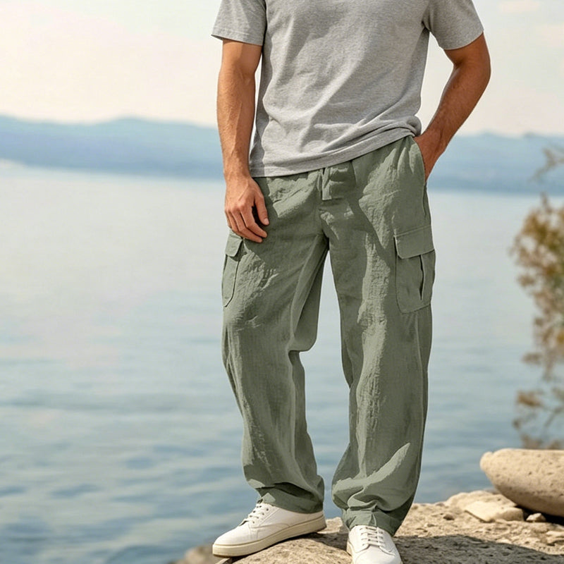 LAURENT MONACO | CLASSIC CARGO PANTS FOR MEN
