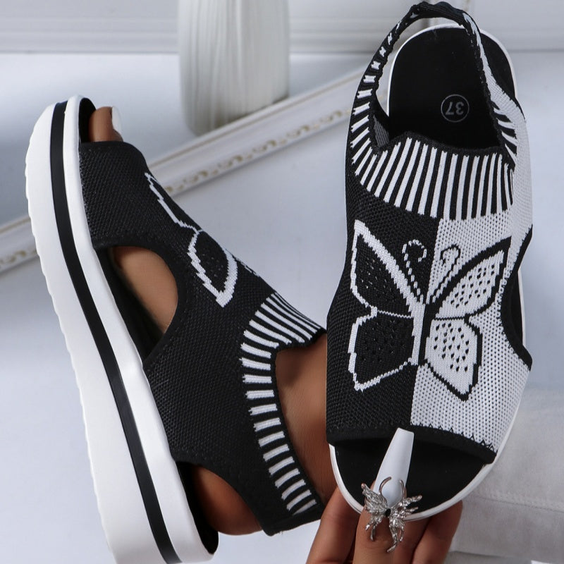 Nelia™ | Comfortable Mesh Sandals with Supportive Footbed