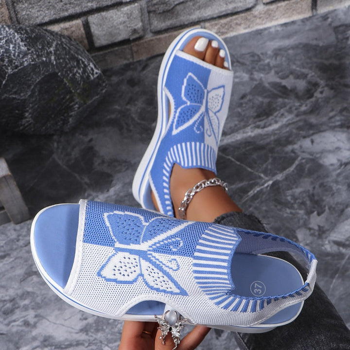 Nelia™ | Comfortable Mesh Sandals with Supportive Footbed