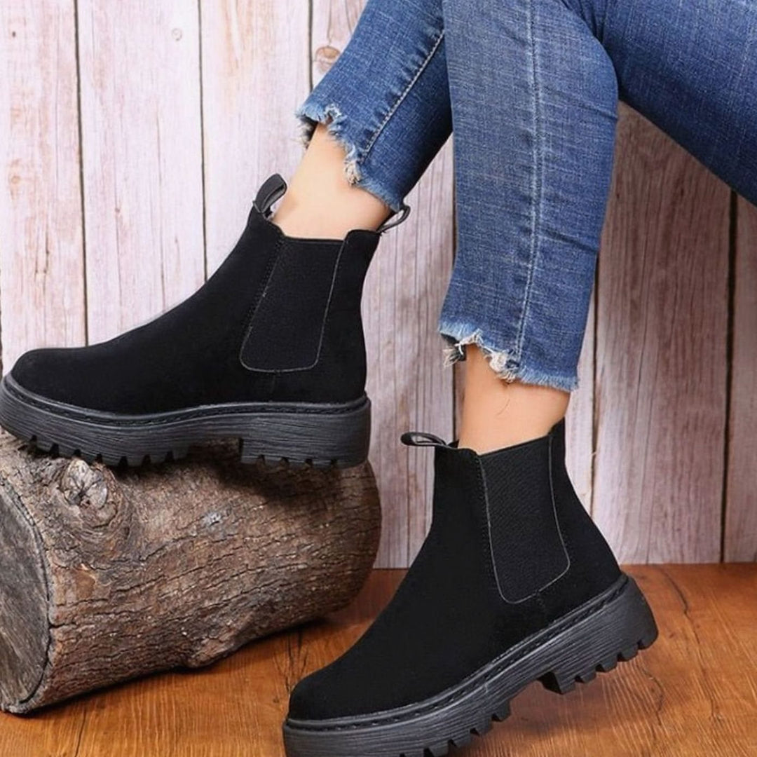 Adèle - Elegant Chelsea Boots Platform