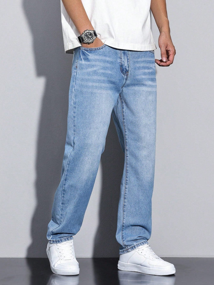 Straight Leg Jeans for Men