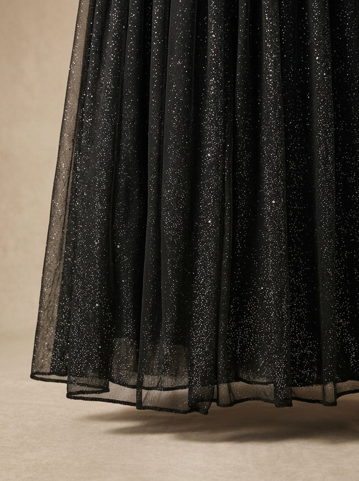 Tessa | Strapless Glitter Party Dress for Women Mini A-line