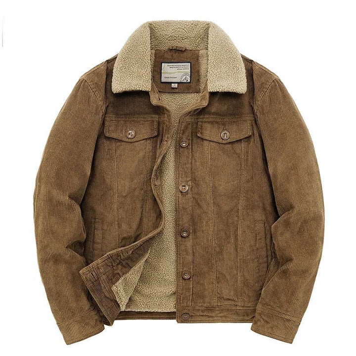 Sweden Bomber Jacket with Sherpa Lining for Men