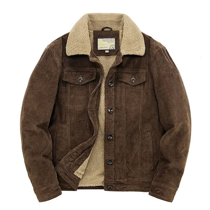 Sweden Bomber Jacket with Sherpa Lining for Men