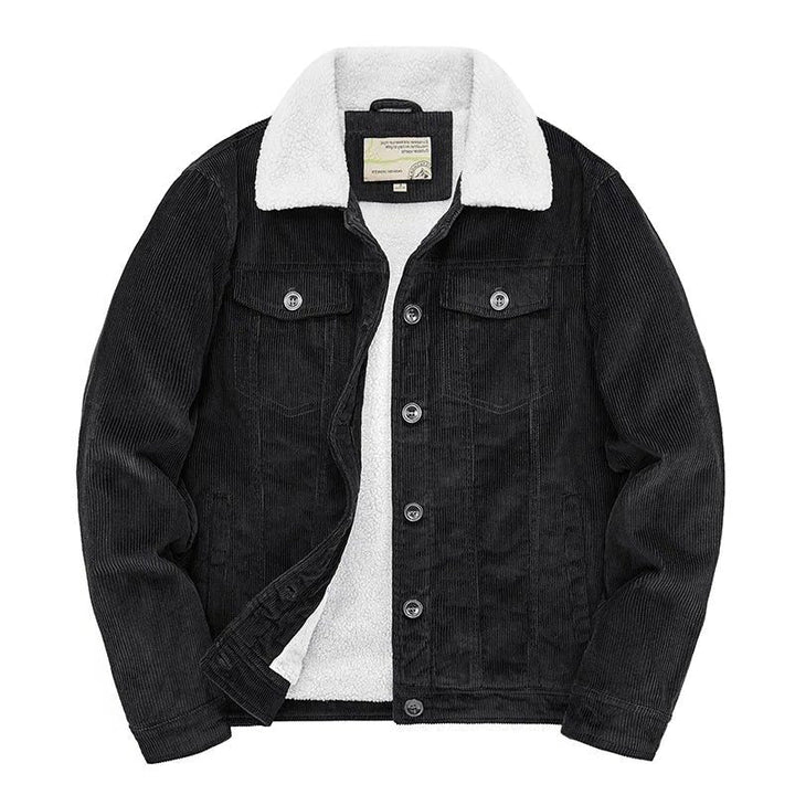 Sweden Bomber Jacket with Sherpa Lining for Men