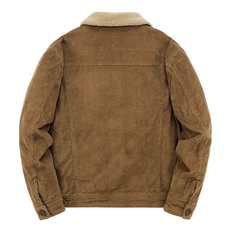 Sweden Bomber Jacket with Sherpa Lining for Men
