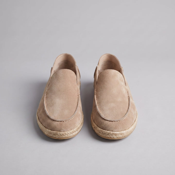 Suede Espadrille Loafers Men Casual Summer