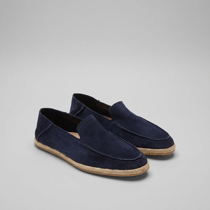 Suede Espadrille Loafers Men Casual Summer