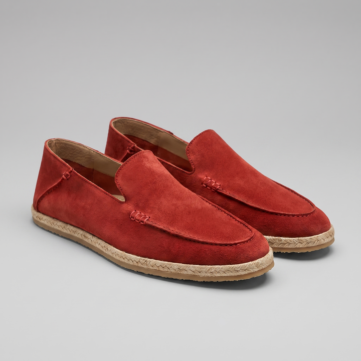 Suede Espadrille Loafers Men Casual Summer