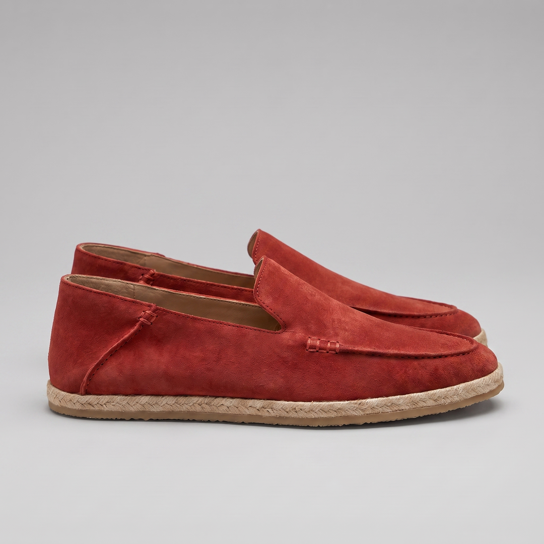 Suede Espadrille Loafers Men Casual Summer