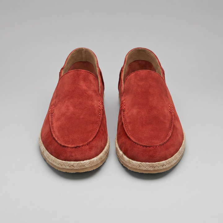 Suede Espadrille Loafers Men Casual Summer