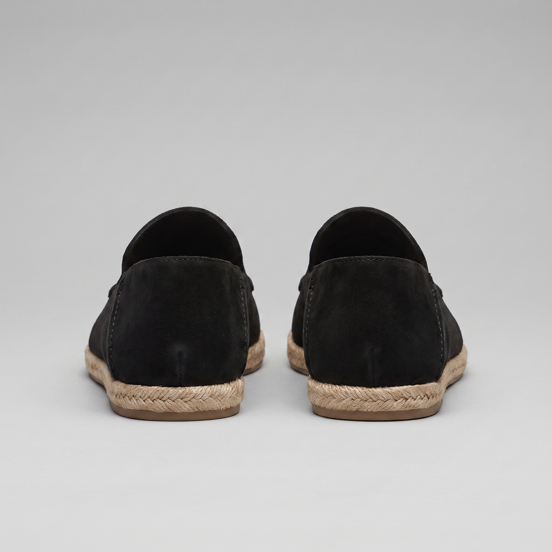 Suede Espadrille Loafers Men Casual Summer