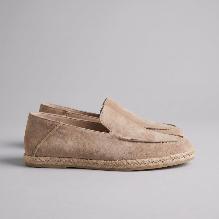 Suede Espadrille Loafers Men Casual Summer