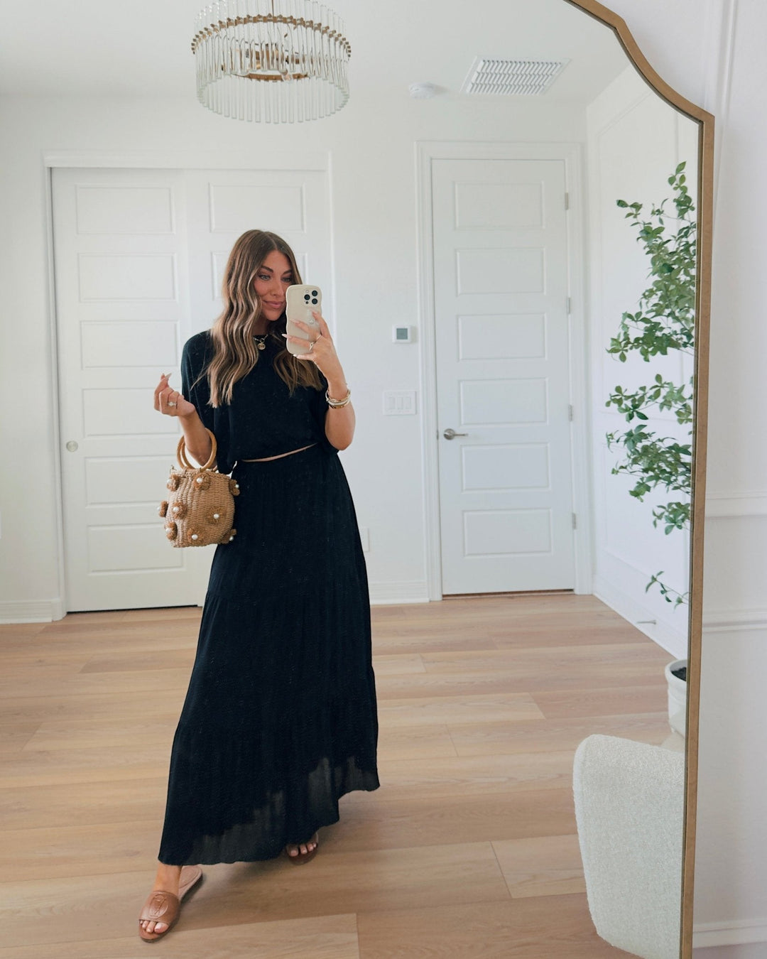 Lisa™  |  Maxi Skirt Black Set