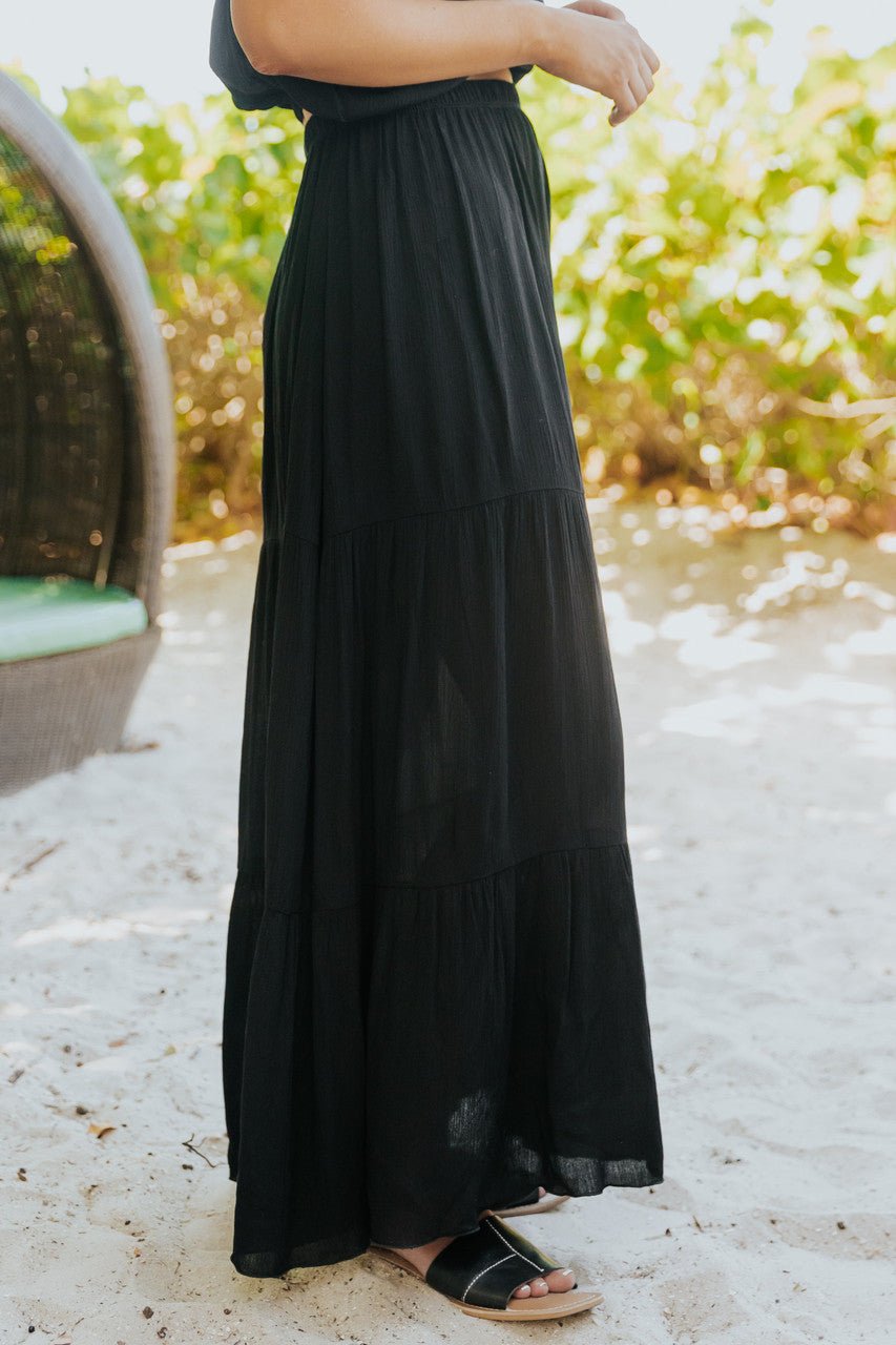 Lisa™  |  Maxi Skirt Black Set