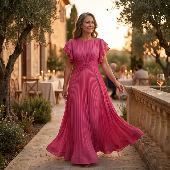 Abigail™  |  Elegant Pleated Dress Figure