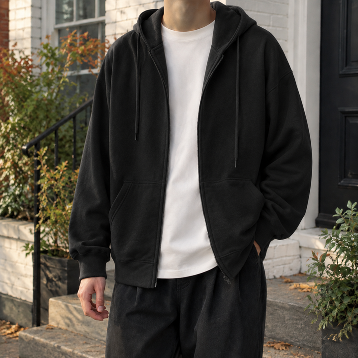 Men's Zip-Up Hoodie