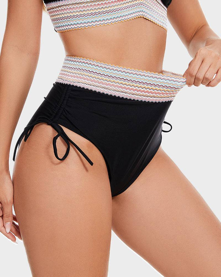 Women’s Bikini – High-Waisted Style with Modern Details