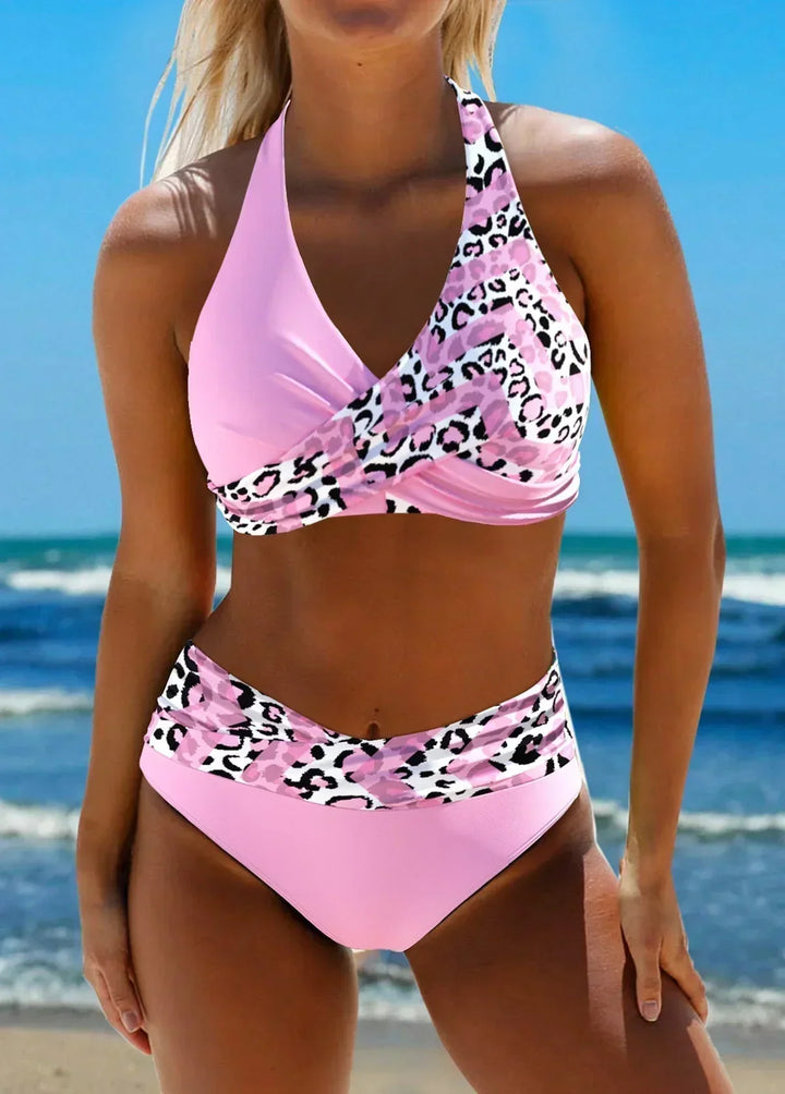 Elnora Cross-strap bikini - Elena Harper