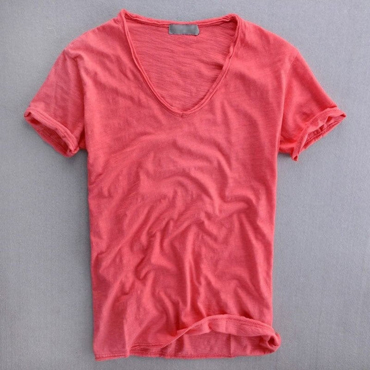 Men's Basic T-Shirt – Straight Cut in Six Colors