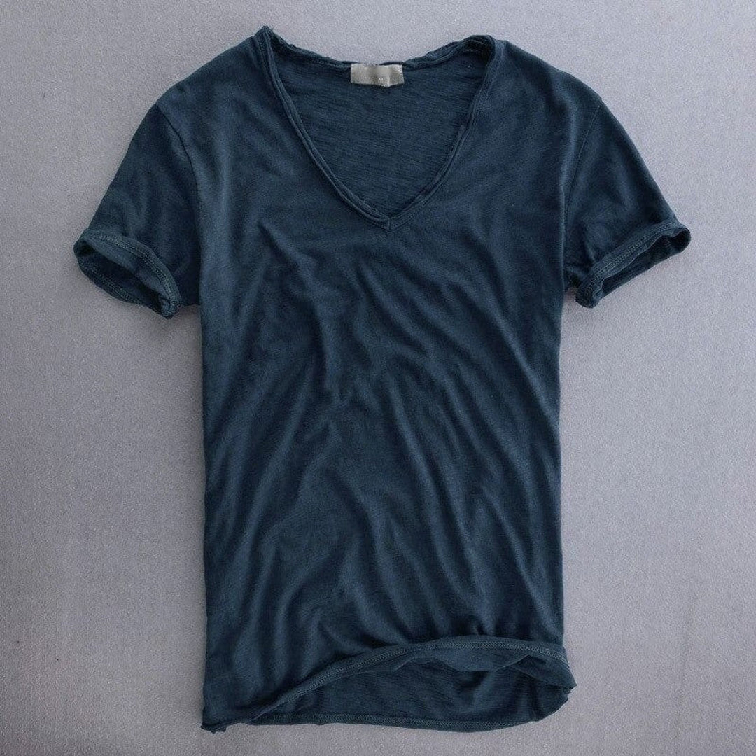 Men's Basic T-Shirt – Straight Cut in Six Colors
