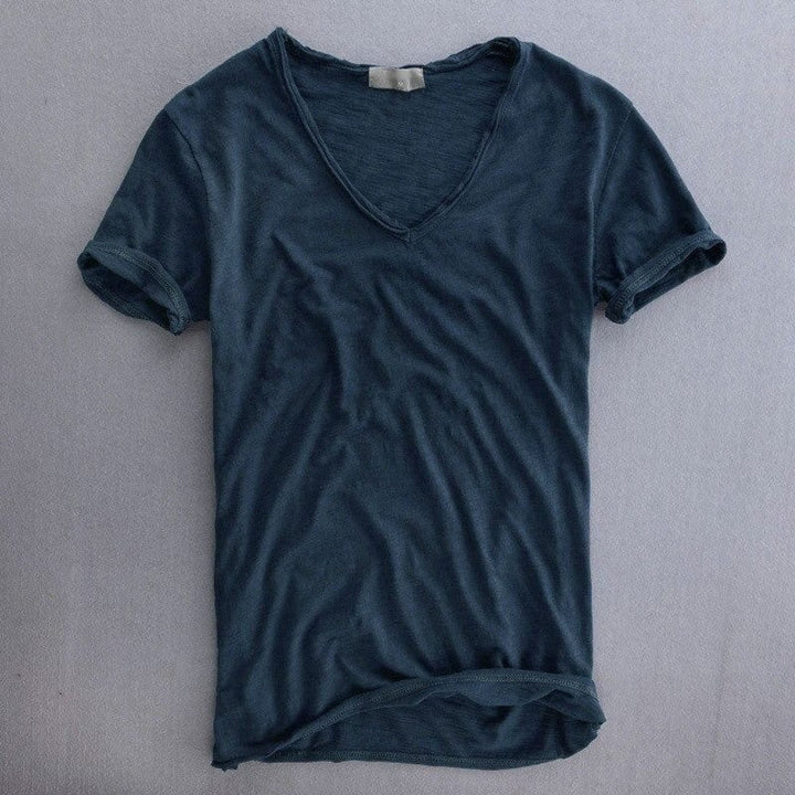 Men's Basic T-Shirt – Straight Cut in Six Colors