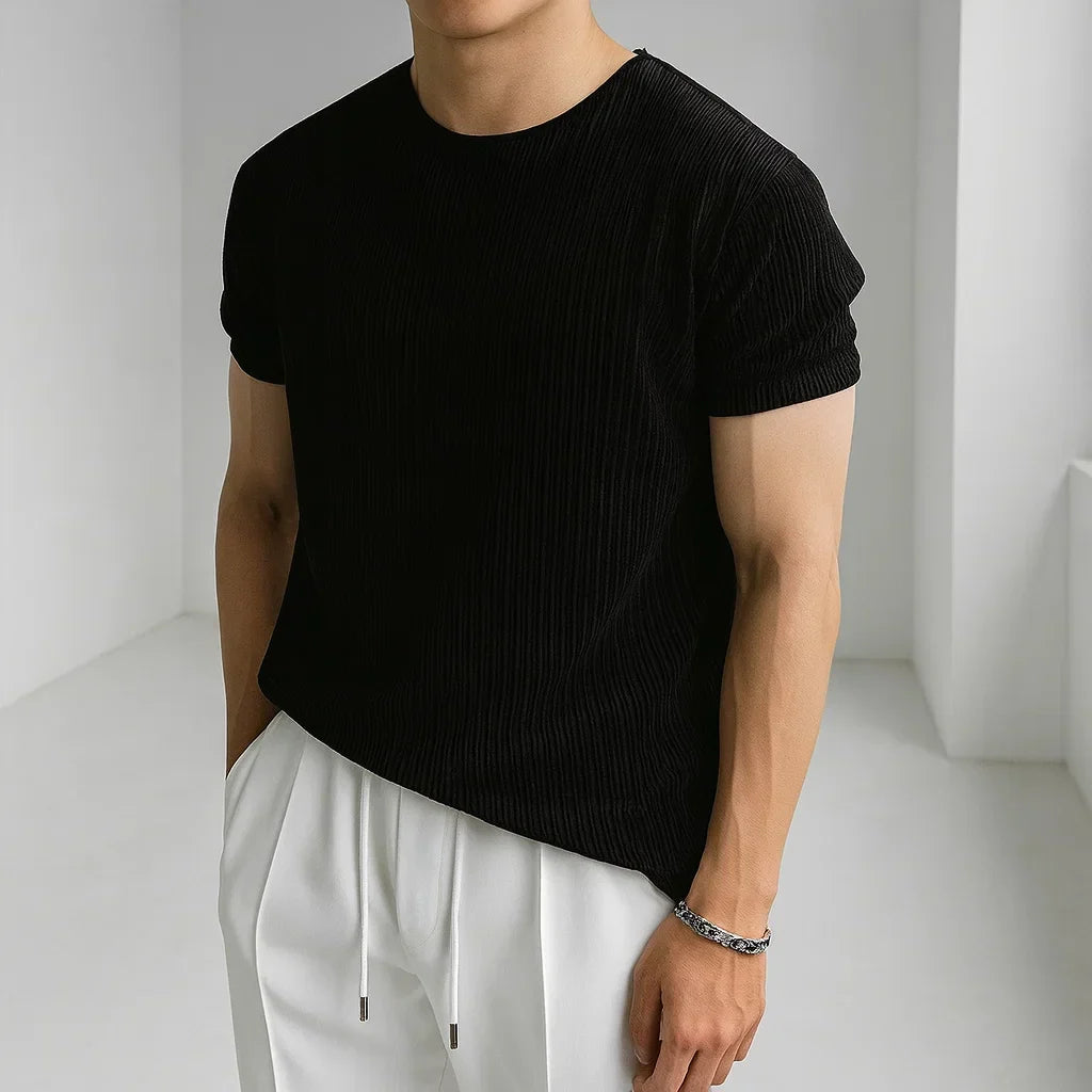 LAURENT MONACO | MENS KNIT T-SHIRT