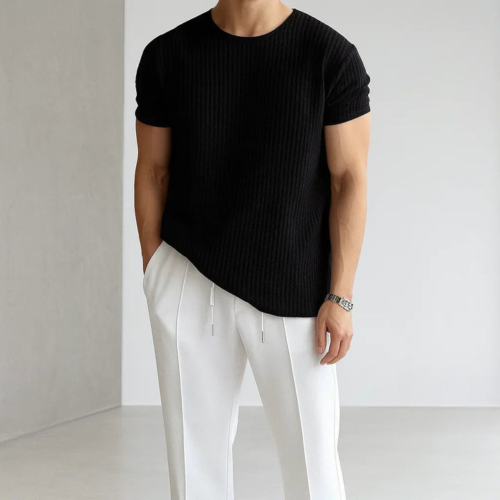 LAURENT MONACO | MENS KNIT T-SHIRT