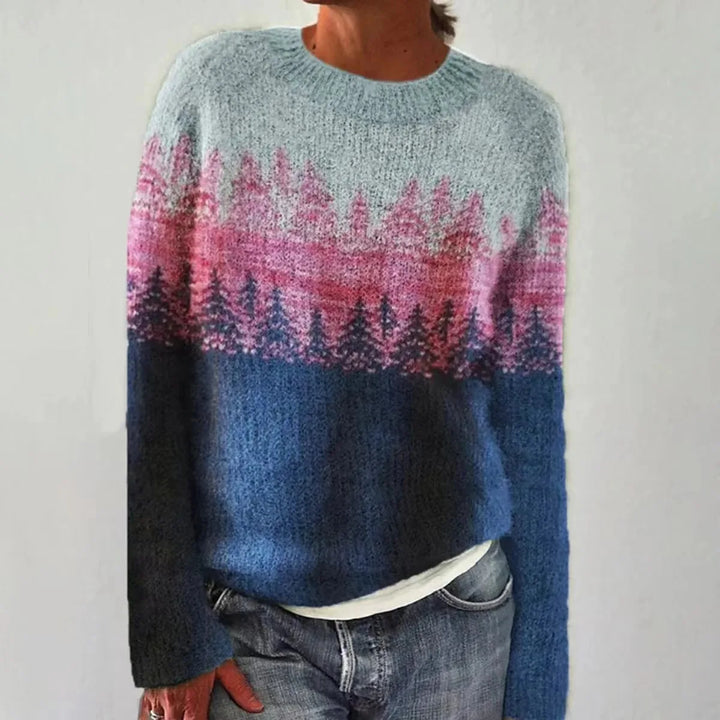 Allison Vintage Style Knit Sweater - Elena Harper