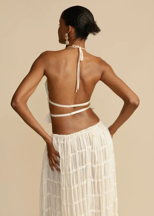 Women's Flowy Boho Summer Set - Two-Piece Outfit